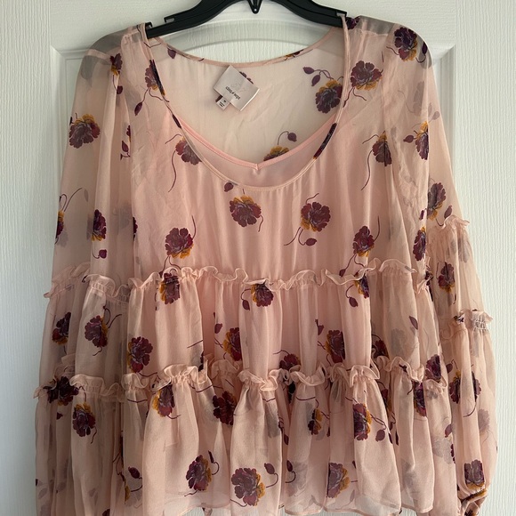 CINQ A SEPT 100% Silk Blouse M - Picture 2 of 4